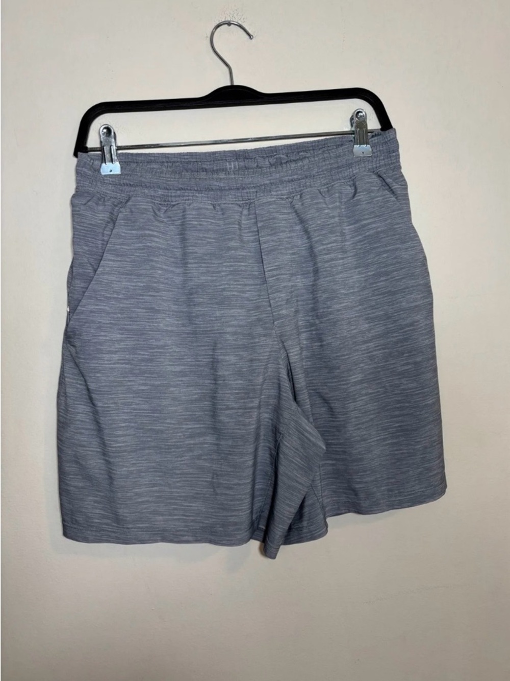 lululemon athletica Men's Heather Grey Athletic Shorts